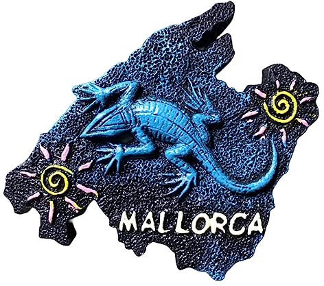 Kühlschrankmagnet Mallorca Spanien Kreative Karte Kühlschrank Magnet Reise Souvenir 3D Kühlschrank Dekoration Magnet Aufkleber Handwerk Kollektion