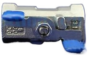 Generisch 1/4 Zoll, 3/8 Zoll, 1/2 Zoll, 3/4 Zoll, 1 Zoll Innengewinde, Kugelhahn aus Edelstahl 304 mit Schmetterlingsgriff. Wasser, Dampf, Öl(3/8)