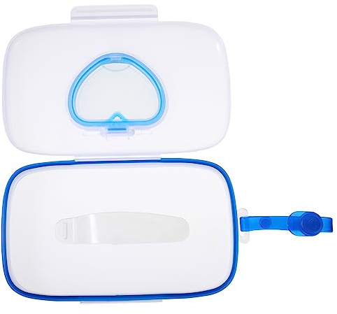 CIMAXIC Tragbare Feuchttücherbox Für Outdoor Gebrauch Hängend Für Kinderwagen Aus Pp-material Mit Knopf Zum Öffnen Passend Für Taschen