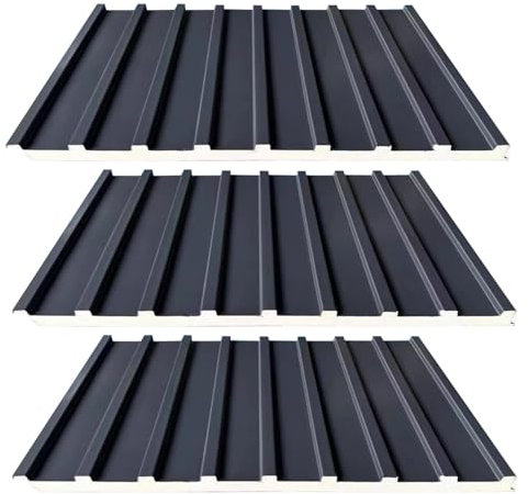 Aluminum Roofing Panels, Insulated Corrugated Sheets for Waterproof Outdoor Roof Cladding and Ceiling Solutions