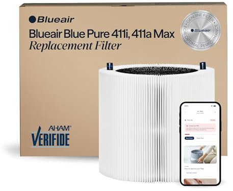 BLUEAIR Genuine Filter for Blue Pure 411i Max and 411a Max Air Purifiers