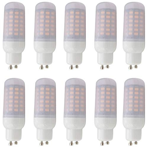 Aoxdi 10 Stück GU10 LED Leuchtmittel 10W, Warmweiß, LED Licht | 69 SMD 5730 LED Birnen, AC220-240V