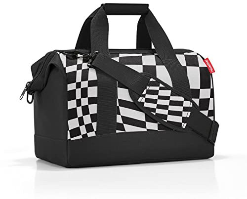 reisenthel Allrounder M op-Art – Vielfältige Doktortasche zum Reisen, für die Arbeit oder Freizeit – Mit funktional-stylischem Design