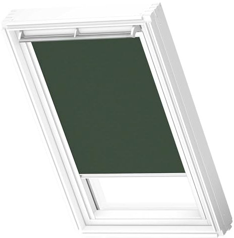 VELUX Original Nature Collection Dachfenster Verdunkelungsrollo, SK06, Forest, mit weißer Führungsschiene
