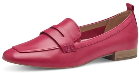 Tamaris Comfort Slip-on da Donna in Pelle con Tacco a Blocco