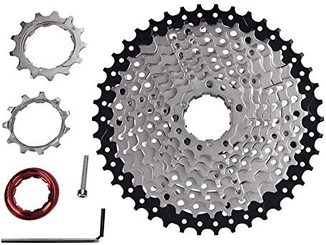 KIMISS Cassetta Ruota Libera a 10 velocità 11-42T - Sostituzione Durevole per Biciclette e
