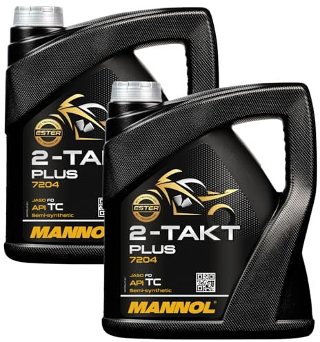 MANNOL 2X 4L Motorenöl 2-Takt Plus Motoröl API TC