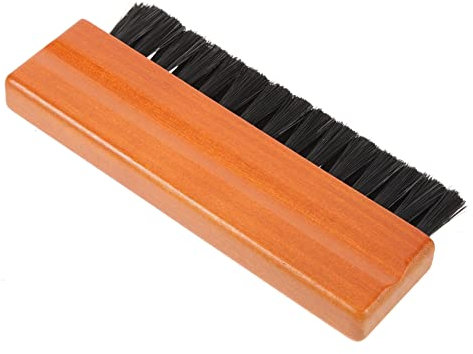 UPKOCH Schallplattenbürste Für Vinylreinigung Tragbare Handreinigungsbürste Mit Holzgriff Effektive Staubentfernung Für Und Schallplatten