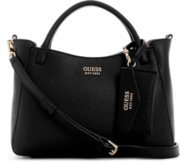 GUESS Brenton Girlfriend Satchel S Black