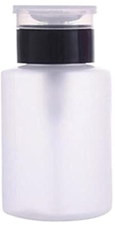 Leer, verschließbarer Pumpspender, nachfüllbar, für Nagellackentferner, 150 ml
