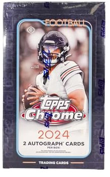 2024 Topps Chrome Football Hobby Box