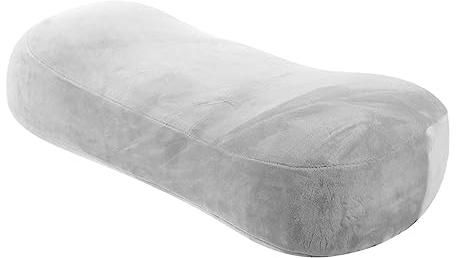 ABOOFAN Almohada Cervical Viscoelástica Pequeña Portátil para Cuello Cojín Ergonómico para Oficina y Camping Soporte Cómodo para Dormir y Relajación