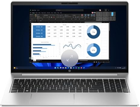 HP ProBook 450 G10, SSD Display 15,6 IPS FHD, Tastiera QWERTY Retroilluminata, Fingerprint, Win 11Pro, cybersaver