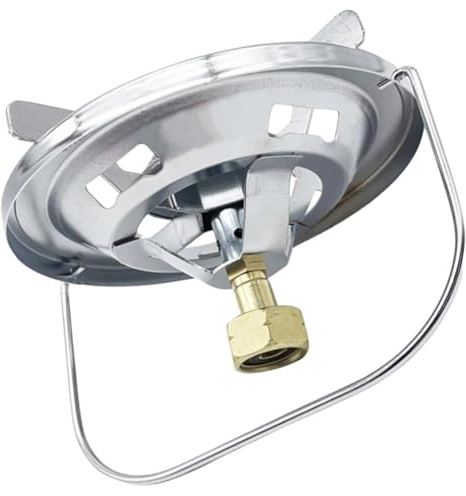 MUELODSIC Fornello Gas Portatile per Campeggio Bruciatore Outdoor Leggero e Pratico per Cucina Esterna per Trekking Picnic e Viaggi