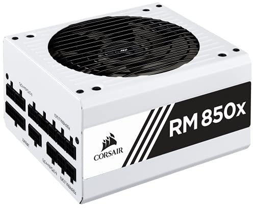 Corsair Fuente de alimentación para, Blanco, 850 W