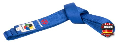 Hayashi Budogürtel (mit WKF-Label) - blau, Gr. 300 cm