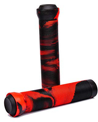 Team Dogz Lenkergriffe für Stunt-Scooter, Fahrräder, MTB, BMX usw., aus weichem Gummi, Flanschlos, gemischt, mit Stunt-Enden, Länge 150 mm mit 22 mm Innendurchmesser, für Standard- und übergroße