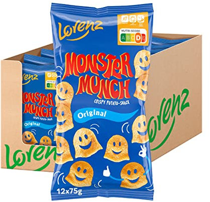 Lorenz Monster Munch Original, 12er Pack (12 x 75 g)