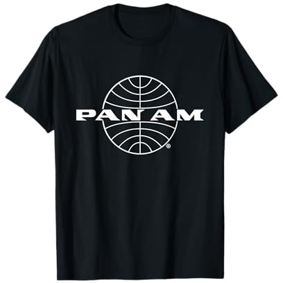 Pan Am Classic White Logo T-Shirt