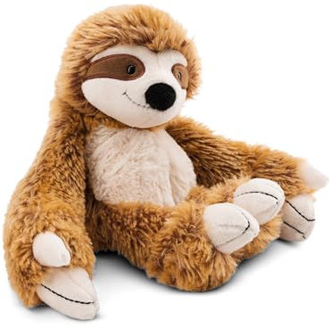 NICI Kuscheltier Faultier Slobby 25cm mit Klettverschluss braun - Stofftier aus weichem Plüsch, niedliches Plüschtier zum Kuscheln und Spielen, für Kinder & Erwachsene - tolle Geschenkidee - 61213