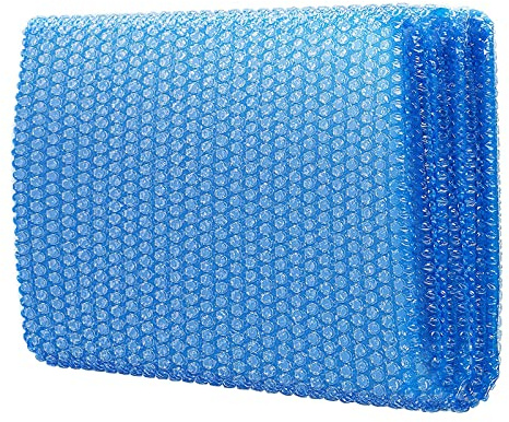 Solar Pool Cover 190 x 400 cm, Swimming Pool Cover, Solar Pool Cover Rectangle, Hot Tub Cover Protector, Solar Pool Heater Cover, Above Ground Pools Lazy SPA Blanket Covers UV Bubble Heat Outdoor Film