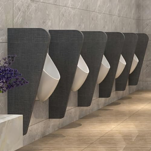 Urinal-Trennwand aus Holz, zur Wandmontage, für Herren, ideal für Schulen und Restaurants