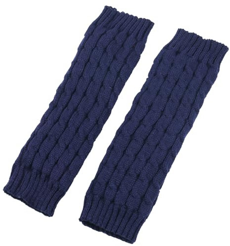 Hrtyvhin Gestrickter Beinwärmer Weiß Für Verschiedene Anlässe 2000er Jahre Socken Accessoires Socken Mit Pelziger Futter