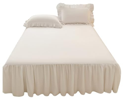 Jupe de lit 55.12x78.74 Souple élégant Elegant Empiten Wrap Jupe Washable Lits Kirt pour Emballage