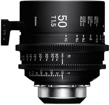 Sigma Cine Lens 50mm T1.5 FF High Speed Prime Objektiv, Canon EF