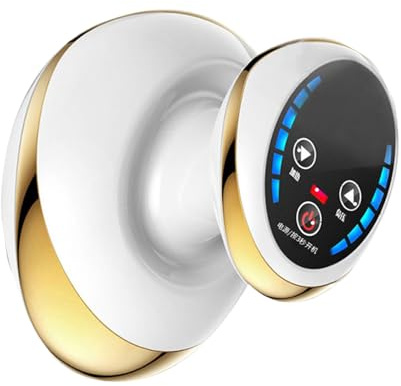 Ventosa masajeadora – Aparato de ventosa terapéutico, aparato de tendón portátil con intensidad ajustable para cabeza, manos, cara, ancianos, muslos, pies en casa