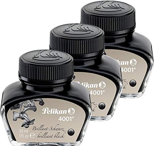 Füllhalter-Tinte 4001, Inhalt 30ml, brillant-schwarz
