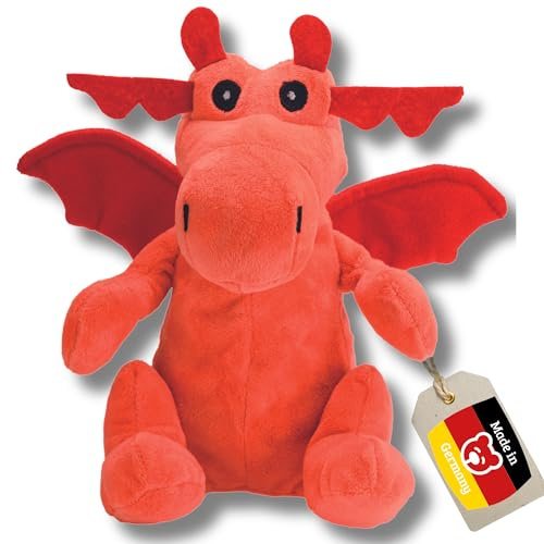 welliebellies® Wärmekuscheltier Drache groß 22cm für Mikrowelle und Backofen