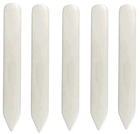 SevenMye 5 Pack Plastic Bone Folder Crafts Scoring Folding Creasing Paper Crafting Scrapbooking Tool forHandmade Paper Leather Crafts Book Binding and Card Making Crafts, 8 Inch