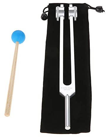 Solfeggio Stimmgabel aus Aluminiumlegierung 68,05 mit Silikon-Hammer-Tasche für DNA-, Heilung, perfekte Heilung, Musikinstrument, Klangtherapie, Vibration