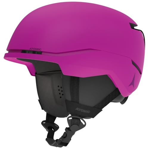 ATOMIC FOUR JR Skihelm für Kinder & Jugendliche - Pink - Größe XS - Max. Sicherheit bei Aufprällen - Innovatives Belüftungssystem - Kopfumfang 48-52 cm