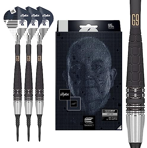 Target Darts Phil Taylor Power 9-Five Gen 9 95% Wolfram Softdarts-Set Dartpfeile
