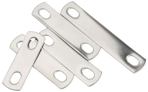 (2 Stück) 304 Edelstahl Rohrklemmen, für mechanisches Zubehör oder elektrische Befestigung usw. M6 x 30 mm