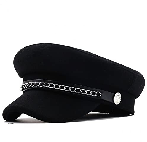 Fopytu Vintage Berets Newsboy Hut Für Frauen Beret Cap Baker Boy Fiddler Cap Cabbie Paperboy Sailor Hut Für Damen