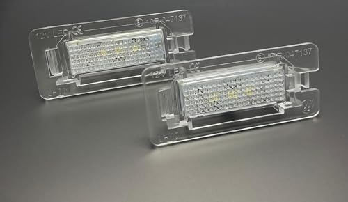 akhan LH001-1 - Fehlerfrei Kennzeichenbeleuchtung Geeignet für F10 F11 F15 F16 F22 F23 F25 F26 F30