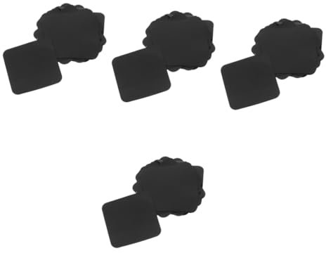 VILLCASE 4 Ensembles Papier Anti-oxydation or Et Antirouille Anti Rouille Afficher Bijoux Polit Papiers Anti-ternissement Bandes D'onglets Anti-ternissement Black 30 Pièces * 4