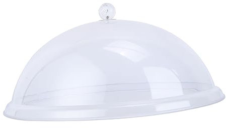 Homoyoyo 1Pezzi Copertura per Alimenti in Acrilico Protettiva per BBQ Picnic e Resistente e Facile Usare