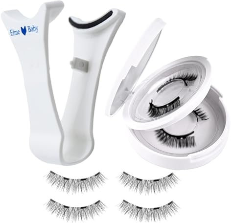 Pestañas Postizas Magneticas - Pestañas Magnéticas Dobles Reutilizables | Magnetic Lashes | Pelo Ocular Postizas Kit Magneticas No Requiere Pegamento Fáciles De Poner Duraderas Para Fechas De Viaje