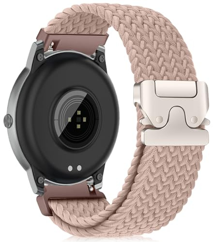 RanBluu flätat armband för CMF av Nothing Watch 3 Pro/CMF av Nothing Watch Pro 2, elastiskt ersättningsarmband, tyg sportband för cmf by nothing watch pro 3/pro 2