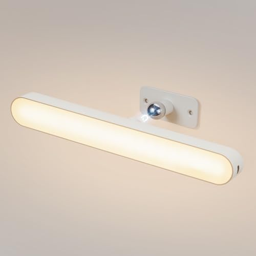 Magnetisch Schminklicht Kabellos für Spiegel, Mirror Light für Schminktisch | 14-Tage-Akku, 4000 mAh Spiegel Licht für Schminkspiegel, Spiegelbeleuchtung für Badezimmer , Schminktisch Lampe für Make up