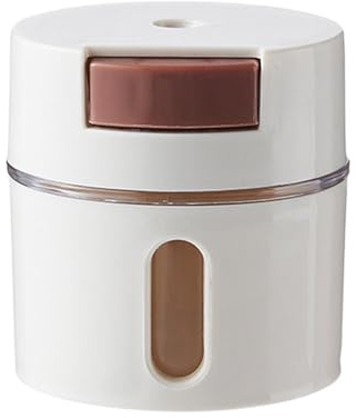Saliera | Contenitori quantitativi per condimenti, shaker magnetico da cucina, shaker per condimento da 0,5 g, dispenser per cucinare e cuocere