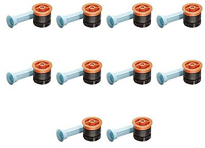 Tuyère Rain Bird 6 Van pour diffuseurs d'arrosage. Portée 1,80 Mètres. Angle réglable 0 à 360 °. Filetage compatible avec Hunter, Rain Bird, Irritrol, Krain, signature. Pack 10pc