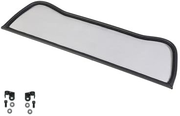 GermanTuningParts Windschott für BMW Z3 E36 Cabriolet 1995-2003 - Schwarz | Windabweiser | Windblocker | Wind Deflector