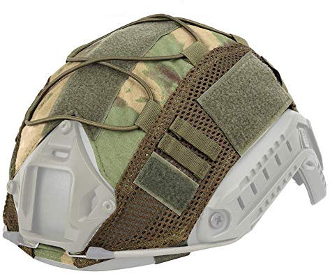 ATAIRSOFT Taktisch Airsoft Paintball Militär Jagd Helm Abdeckung Nylontuch für BJ/PJ/MH Schneller Helm (ATFG)