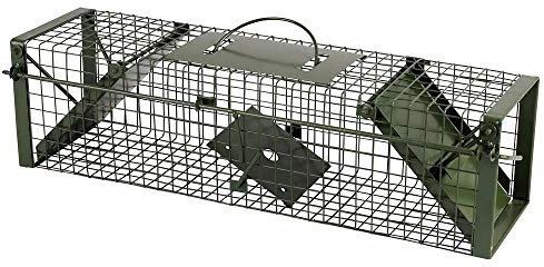 BVT Siebenschläferfalle und Rattenfalle – 60 x 17 x 17 cm Lebendfalle um Ratten, Siebenschläfer und vergleichbare Nager lebend zu fangen und Nicht zu verletzen oder zu töten