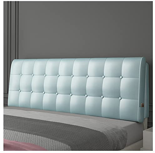 HYHMJ Leder Betthaupt Rückenkissen Abnehmbar Kopfteil Großes Wandkissen Sofa Bett Rückenlehne Lendenkissen Für Schlafzimmer Büro,D,150x60x10cm